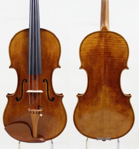 Antique Varnish ! Andrea Amati 1560 Violin 4/4 Copy ! M9006 Powerful Clear Tone!