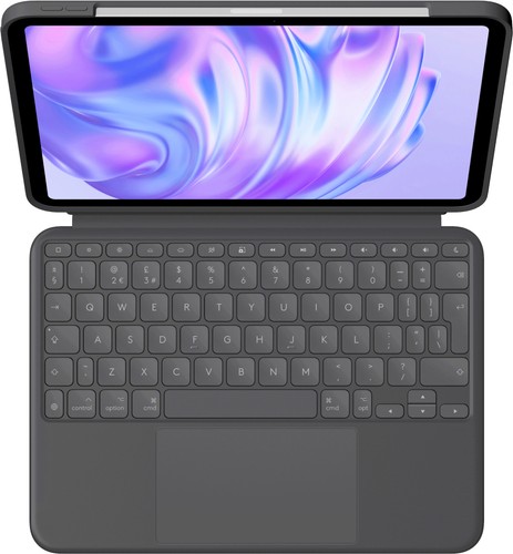 Logitech Combo Touch - Tablettoetsenbord - Geschikt voor iPad Pro 11 inch (M4) - - Afbeelding 3 van 7