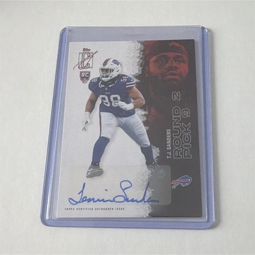 2025 Topps Signature T.J. Sanders Rookie Class Autographs (RAW)
