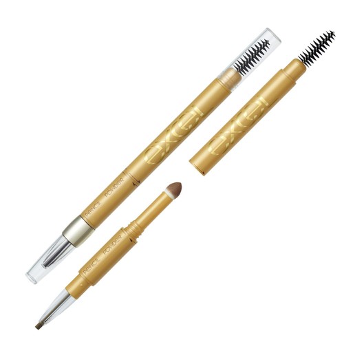 excel powder & pencil eyebrow EXPD01 (natural brown) - Picture 2 of 8