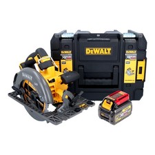 DeWalt DCS 579 NT Akku Handkreissäge 54 V FlexVolt 190 mm + 1x Akku 6 Ah + TSTAK