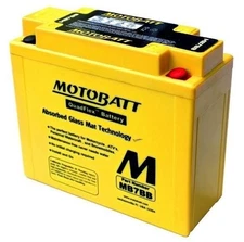Motobatt MB7BB Battery - 12V 9A 150 CCA w/ 1 Year Warranty