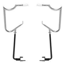 Motorcycle Chrome Saddlebags Guard for Touring Road King 2014-2024