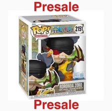 Presale Dec 8 - One Piece Funko Pop Premium Roronoa Zoro Amazon Exclusive # 2151