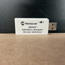 Microchip ZENA Wireless Adapter 915 MHz MRF89XA - Working