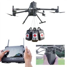Matrice 350 RTK/400 Payload Dropper for DJI M350/M400 Drone, 4-Stage Airdrop ...