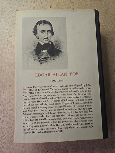 1966 Complete Stories and Poems of Edgar Allan Poe Hardcover Dust Jacket (D14) - Imagen 23 de 24