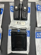 Dutyman 8521 LN  Blk BW Leather Magazine Holster  Glock 20-21 (2-Left)