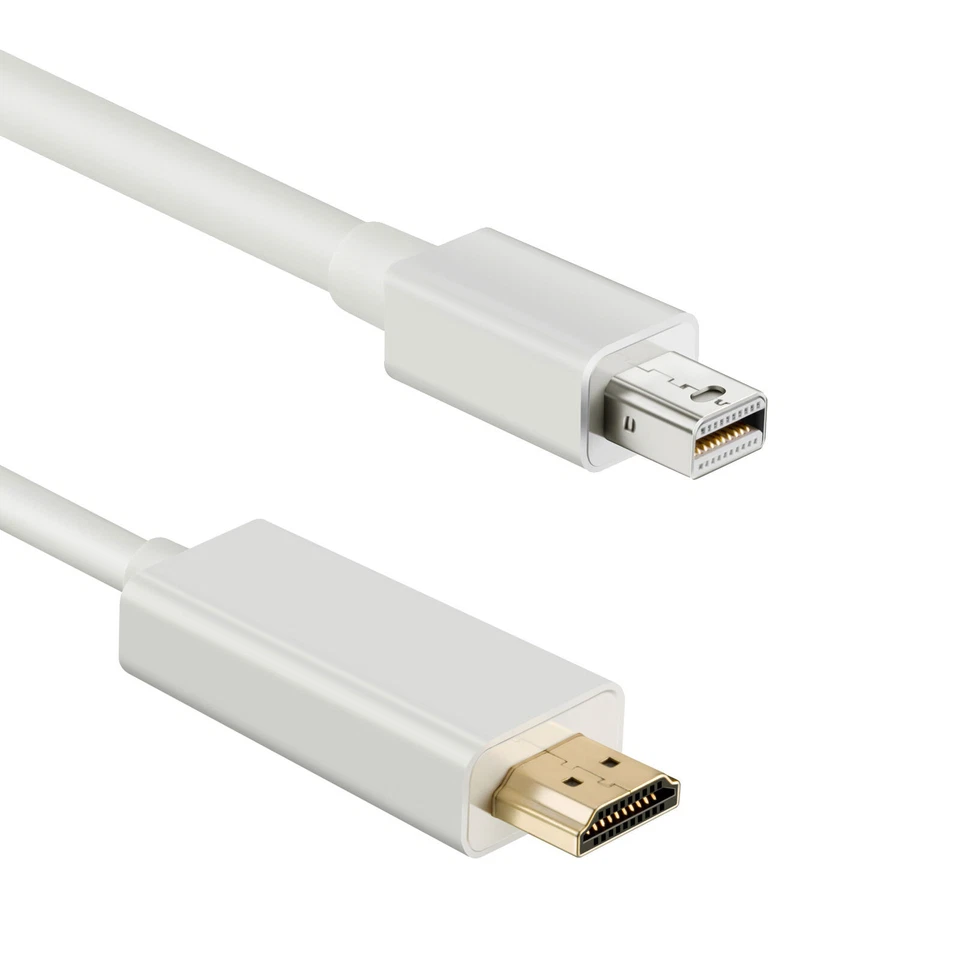 6 FT Thunderbolt Mini Display Port To HDMI Cable For Apple iMAC Macbook Air Pro - Image 3 of 3
