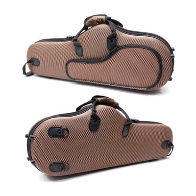 Alto Saxophone Case   Oxford Hard Shell, Lightweight, with Strap & Pocket