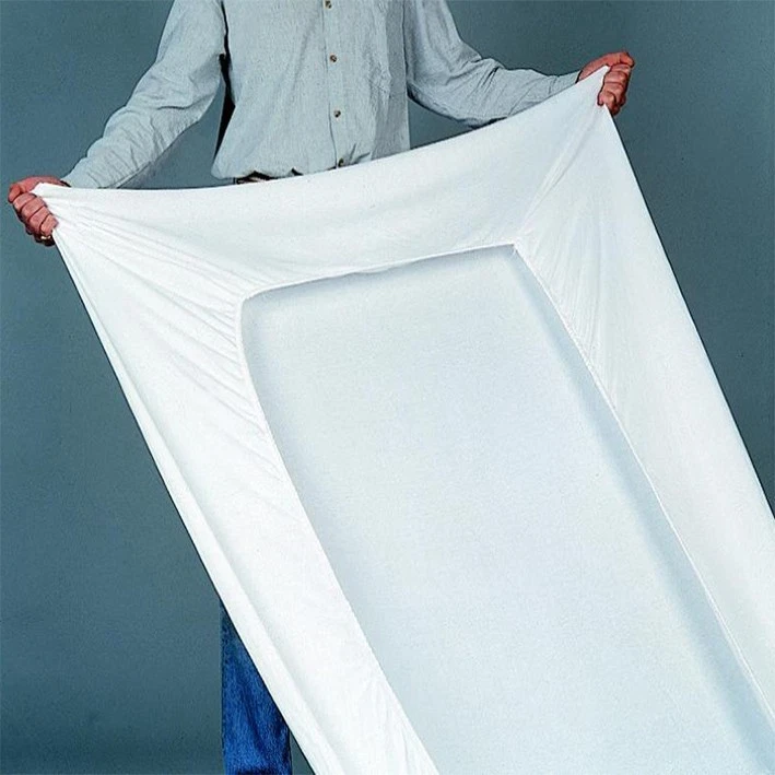 100% French Linen FITTED Sheet,Super King,King,Queen,Double,Single,Many Colors - Image 2 of 2