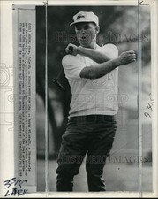 1969 Press Photo Golfer Bobby Mitchell, American Golf Classic, Akron, Ohio