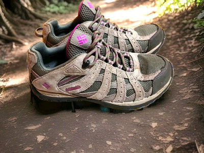 Columbia Techlite Omnigrip grau Wanderschuhe Größe UK 5 EU 38 US 7