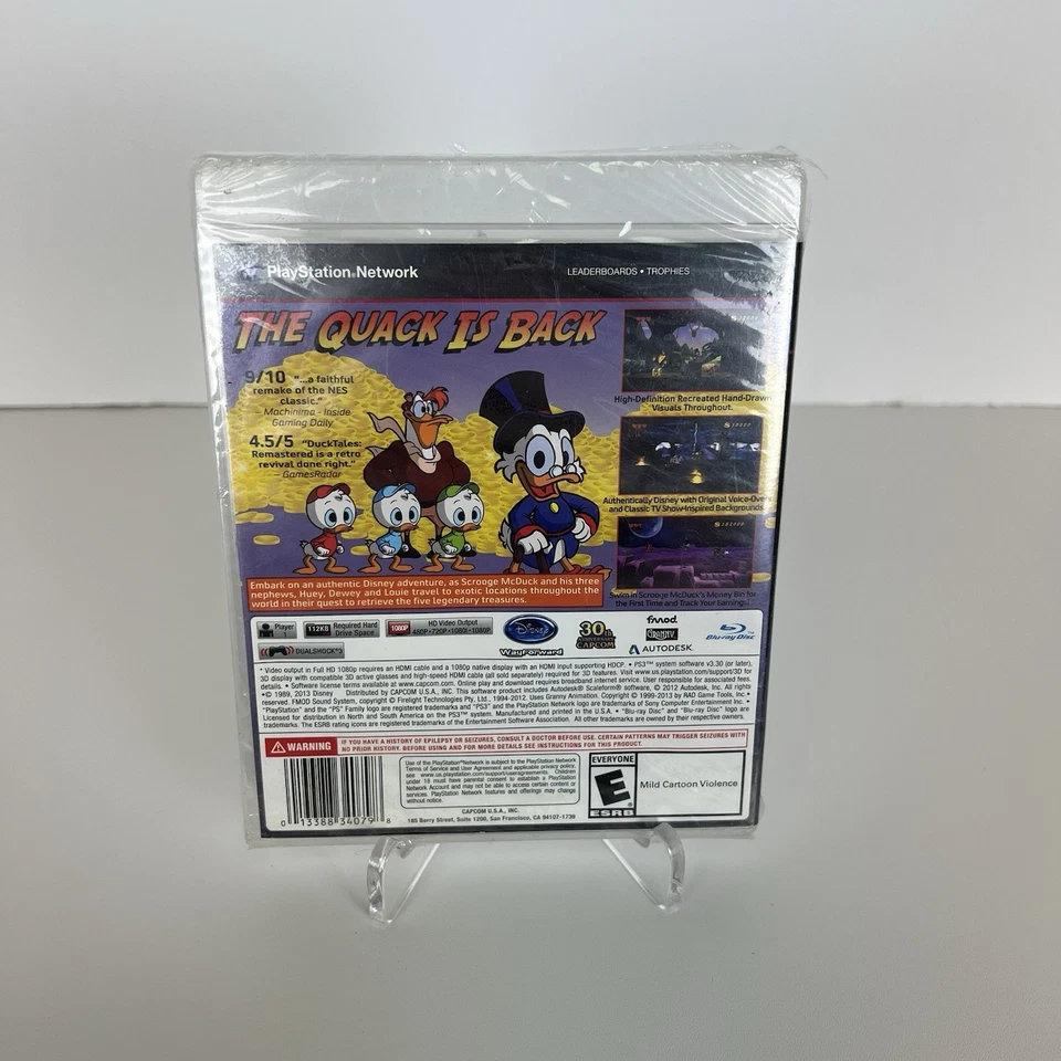 DuckTales: Remastered (Sony PlayStation 3, 2013) PS3 Brand new sealed - Image 2 of 4