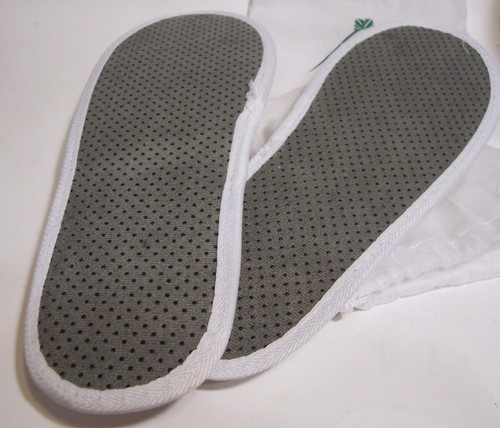 Frette 1860 Luxury Hotel Slippers | New White Unisex Spa Comfort | Soft Plush - Picture 3 of 5
