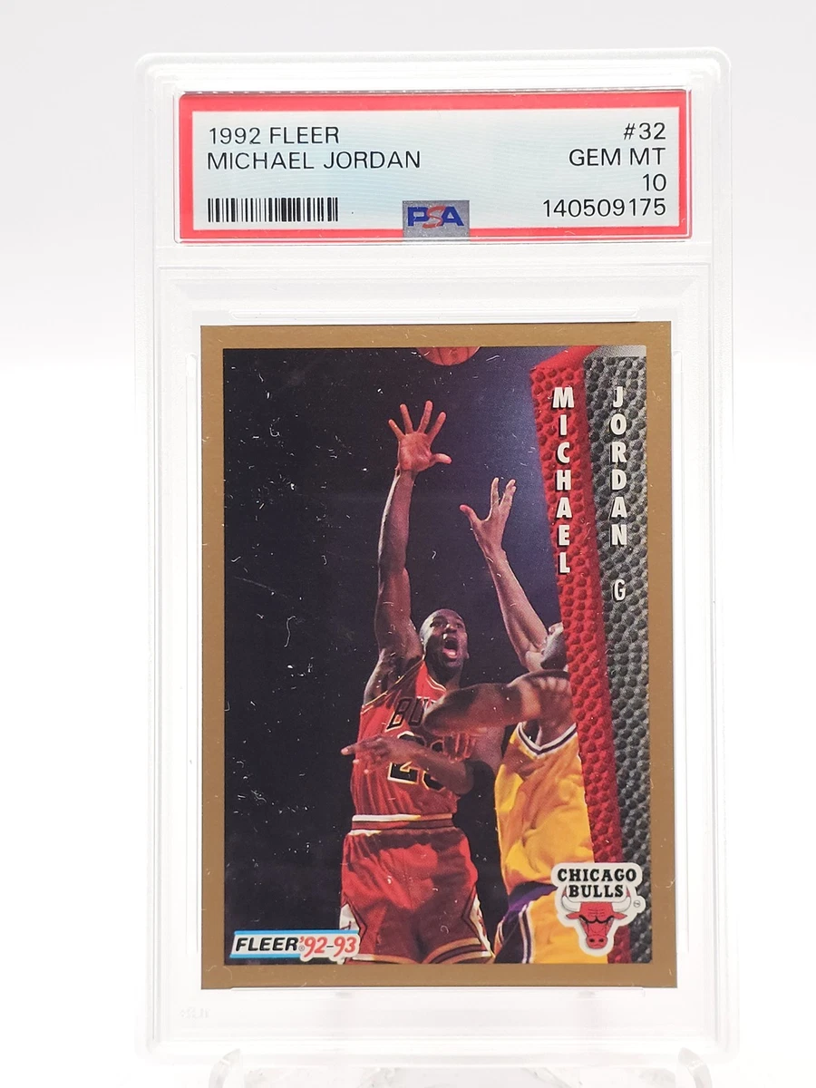 Michael Jordan Basketball Grade 10 1992-93 Season Sports Trading