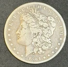 1884-S Morgan Silver Dollar - 90% US Coin, No Reserve #604