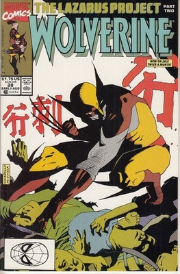 Wolverine Nr 28 Marvel Comic 1990