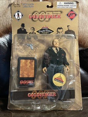Vintage James Bond 007 Goldfinger Figure Sealed Exclusive Premiere 1998