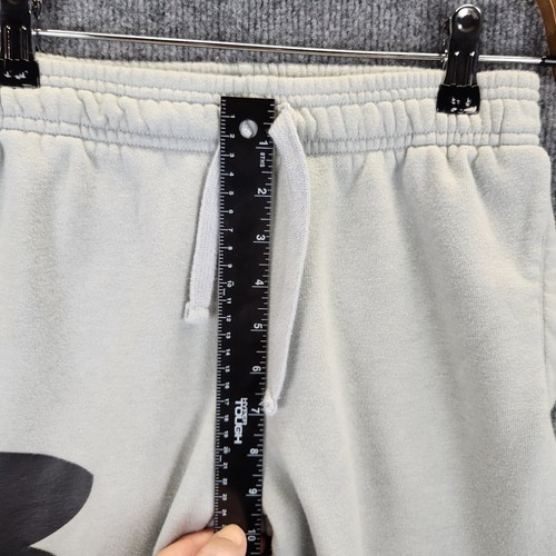 Under Armour Pants Boy's Youth Large Gray Pull On Loose Fit Training Sweatpants - Picture 10 of 12