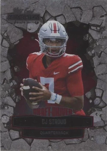 2021 Wild Card Alumination NIL Collegiate Edition C. J. Stroud #ANDD-7