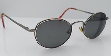 Vintage Advantage Eyewear OS 316 Tortoise Gray Oval Metal Sunglasses FRAMES ONLY