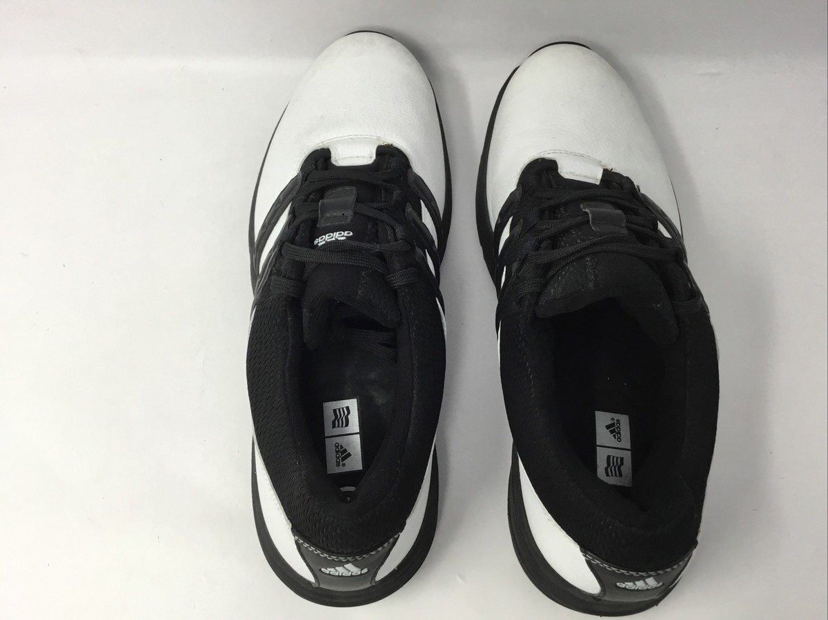 ADIDAS adiWEAR Traxion Mens Golf Shoes Size‎ 11 Black White Cleat AdiPrene Adidas Z-Traxion Men main image 2