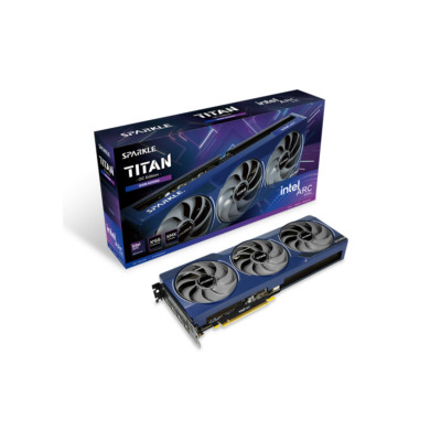 SPARKLE Intel Arc B580 Titan OC 12GB GDDR6 Grafikkarte 1x HDMI 3x DP