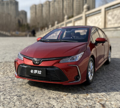 ミニカー 1/18 トヨタ カローラ 12世代 2019 レッド 1:18 ALL NEW Toyota Corolla 12th 2019 Diecast Car Model Toy