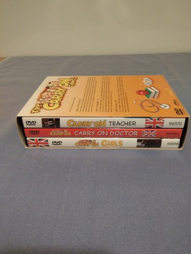 The Carry On Gang! Volume 9 DVD Box Set 3 Discs British Comedy - Picture 5 of 11
