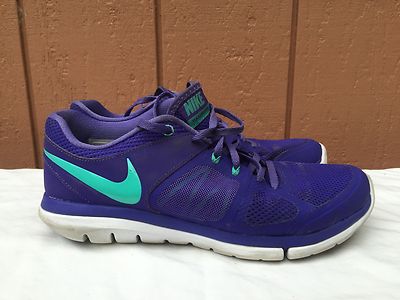 Nike Women's Flex 2014 Rn Purple Running Shoe 642767-503 US 8 EUR 39