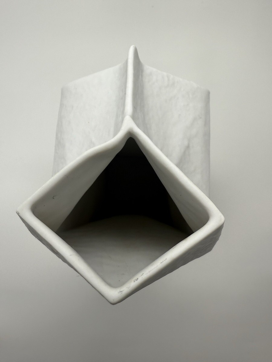 Rosenthal “Do Not Litter” Milk Carton Vintage Vase | eBay