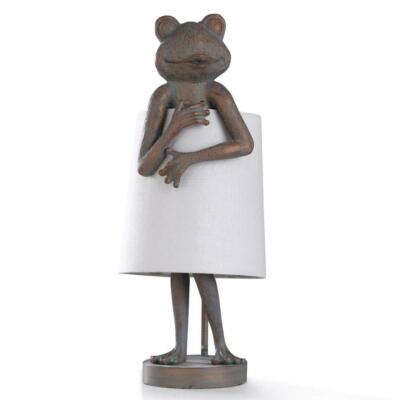 StyleCraft Bedside Lamp 23'' Toggle Button Switch Dark Sage + Aged Copper Metal