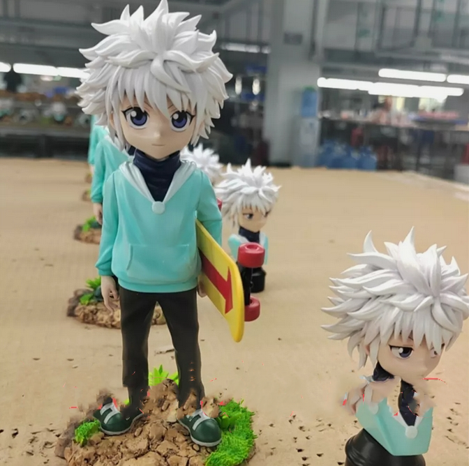 ハンター×ハンター BFF-STUDIO キルア フィギュア BFF Studio Hunter x Hunter Killua Zoldyck Resin Model 1/6 H17.5cm
