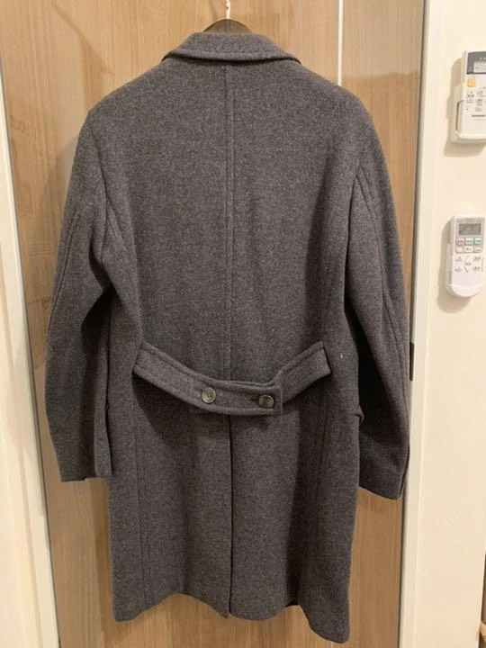 Boglioli Dover Chester Coat Tailored Jacket Tweed Gray Wool Men