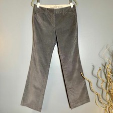 Lands End grey straight trousers size 8