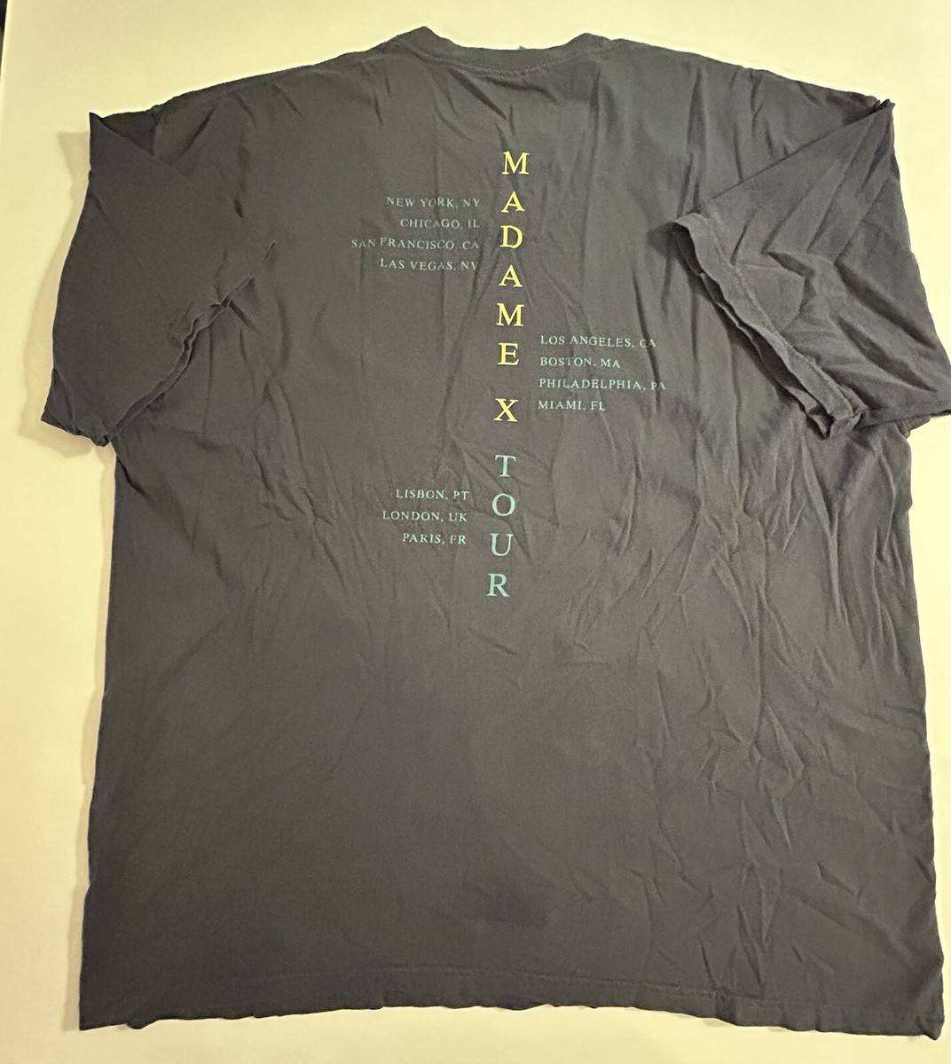 Madonna Official 2019 Madame X Tour Shirt 2XL | eBay