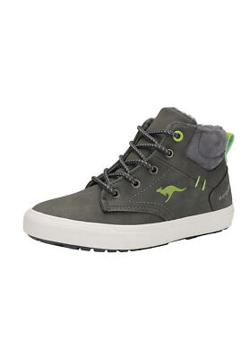 KangaROOS Kavu X High-Top Kinder Sneaker Unisex grau gefüttert Winterschuhe