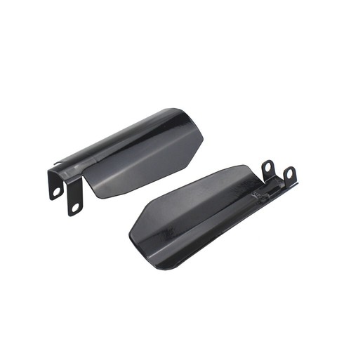 KEMIMOTO Motorcycle Handguards For Softail Fat Bob & More - Coffin Design Wind Protection & Easy Install - View #2