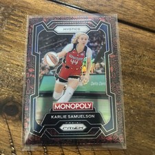 2024 Panini Prizm Wnba Monopoly Karlie Samuelson Red Classic Icons Mystics