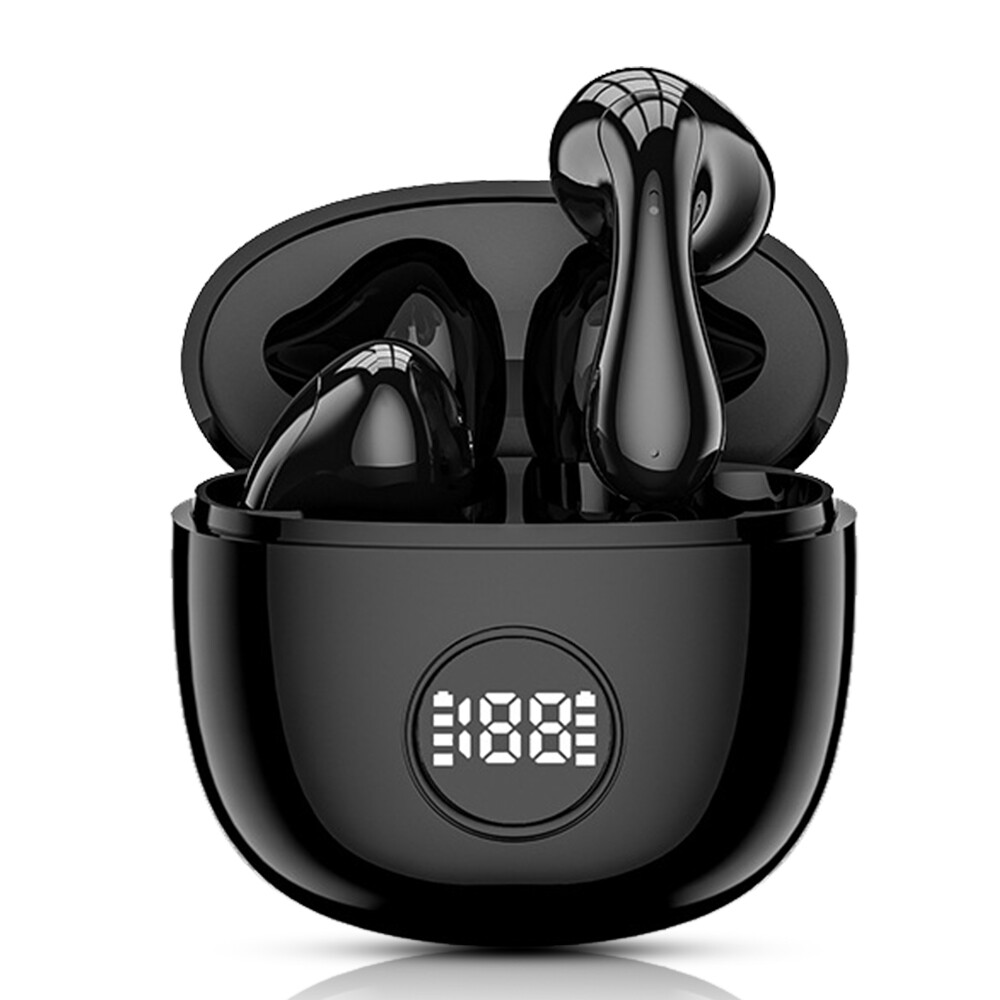 Wireless Earbuds Bluetooth 5.3 with LED Power Display Bass Stereo Headphones-image