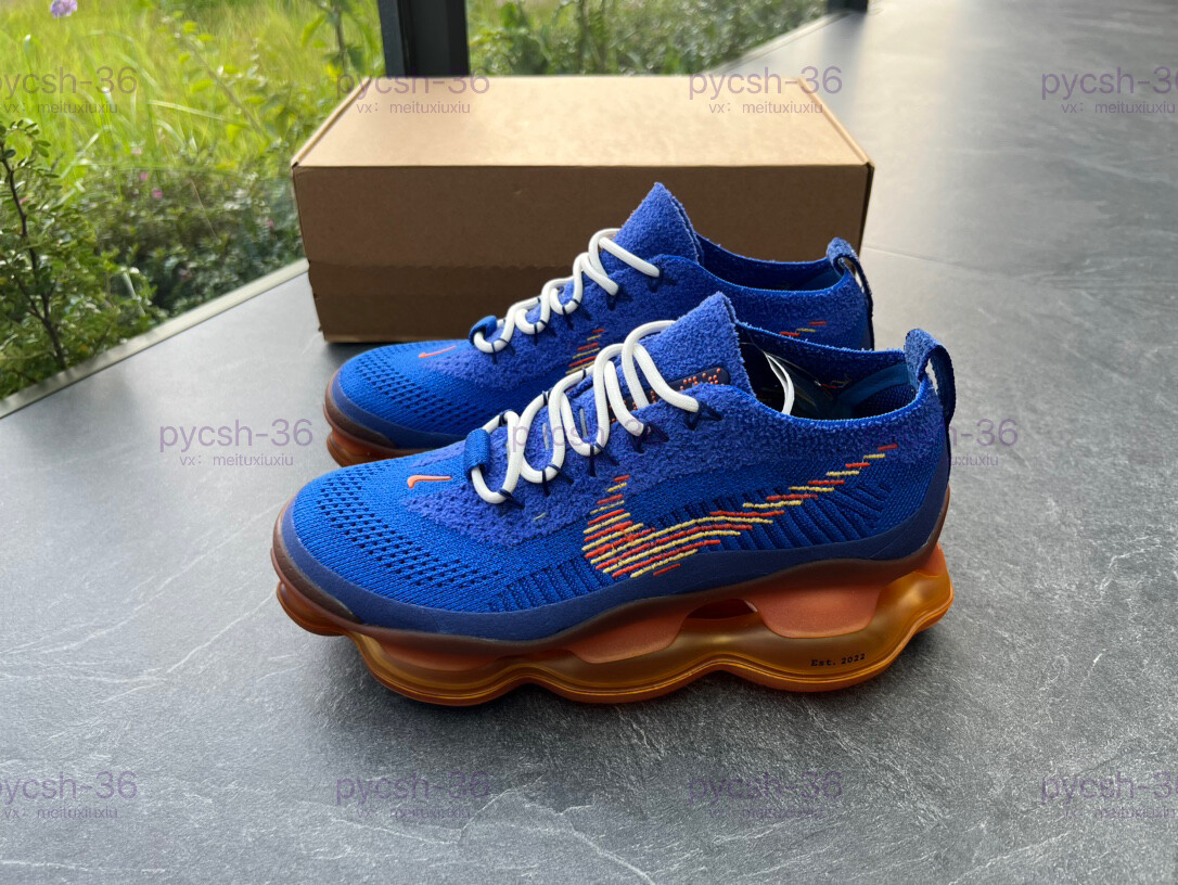 Nike Air Max Scorpion FK Blue Gold (DX4768-400) Men's Sneakers | eBay