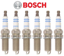 Spark Plug Set Iridium 6pcs OEM Bosch for Land Rover Subaru Volvo 2003-2013