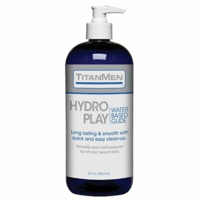 TitanMen Hydro Play - Water Based Glide - 32 fl. oz.