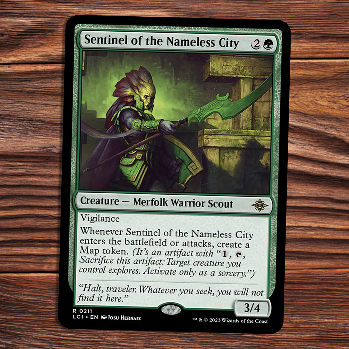 Sentinel of the Nameless City - NM - Lost Caverns of Ixalan - MTG