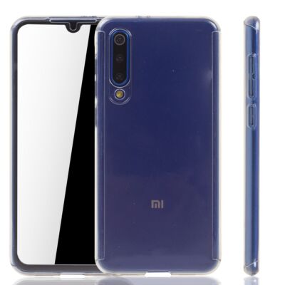 Handyhülle Schutz Case für Xiaomi Mi 9 SE Full Cover Displayschutz Transparent