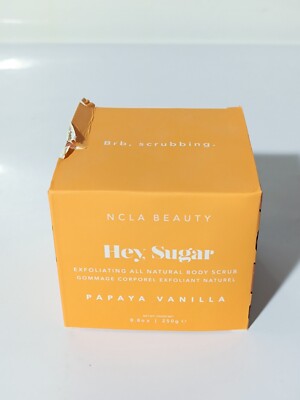 NCLA Beauty Hey Sugar Papaya Vanilla Body Scrub 250g
