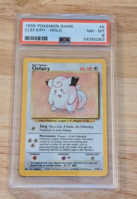 1999 clefairy pokemon card value 5/102 Clefairy [1st Edition] #5 Prices