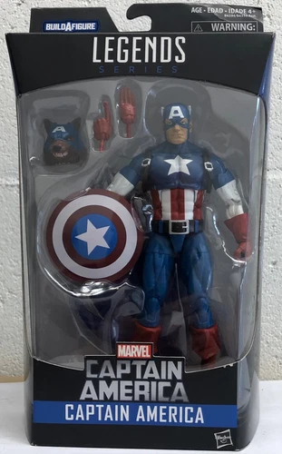Hasbro Marvel Legends Red Skull Onslaught BAF Capitán América CapWolf SELLADO