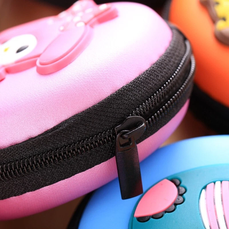 Mini Estuche Protector con Cremallera para Auriculares Monedero Bolsa de Almacenamiento Foto 2 de 4